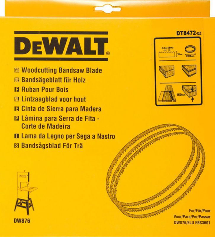 DeWalt Bandsaegebl 2215x10x0,4mm 4,2mm - DT8472-QZ