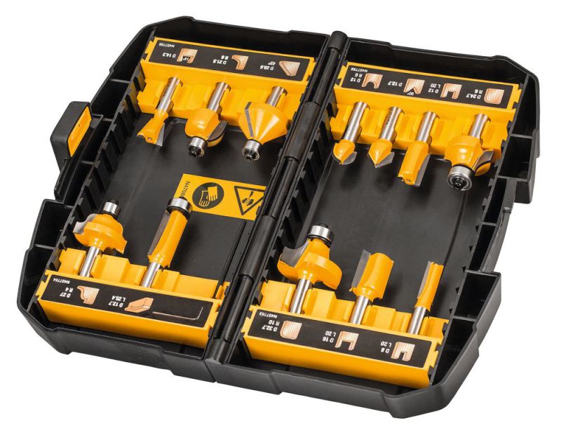 DeWalt Fraeser-Set 12-tlg. - DT90016-QZ