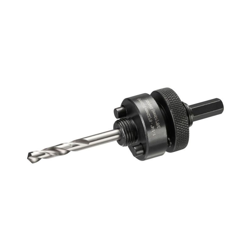 DeWalt Standard-Adapter fuer Lochsägen 10mm Aufnahmeschaft, 32-210mm - DT90368-QZ