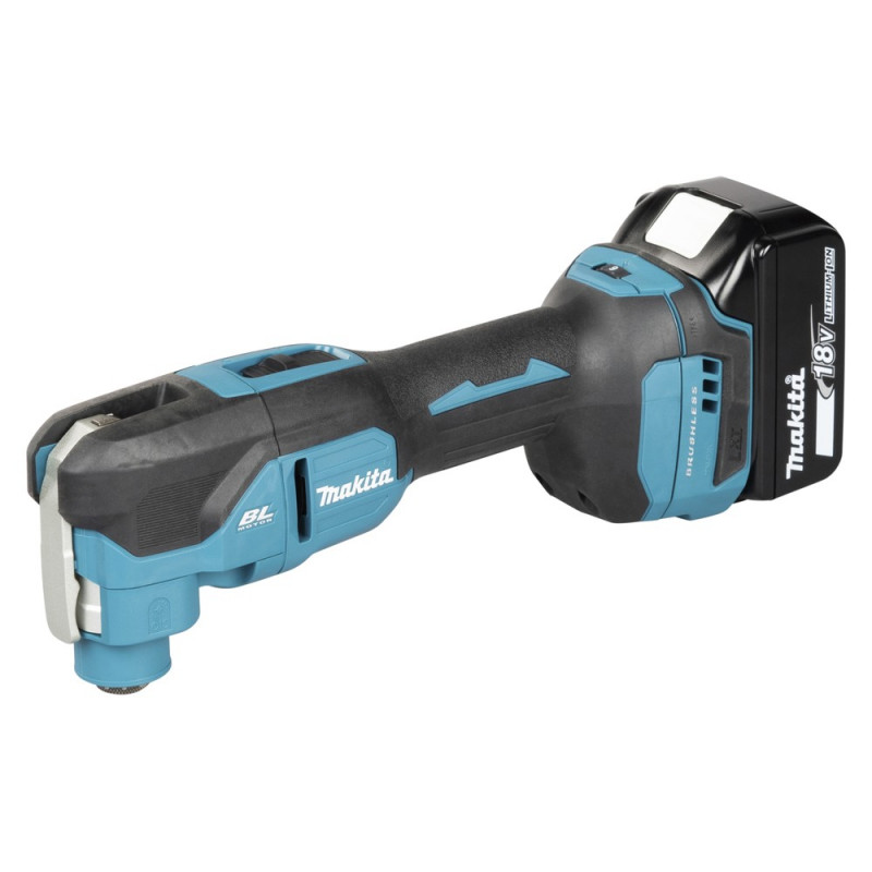 MAKITA Akku-Multifunktionswerkzeug 18V / 5,0 Ah 2 Akkus + Ladegerät -  DTM53RTJX1