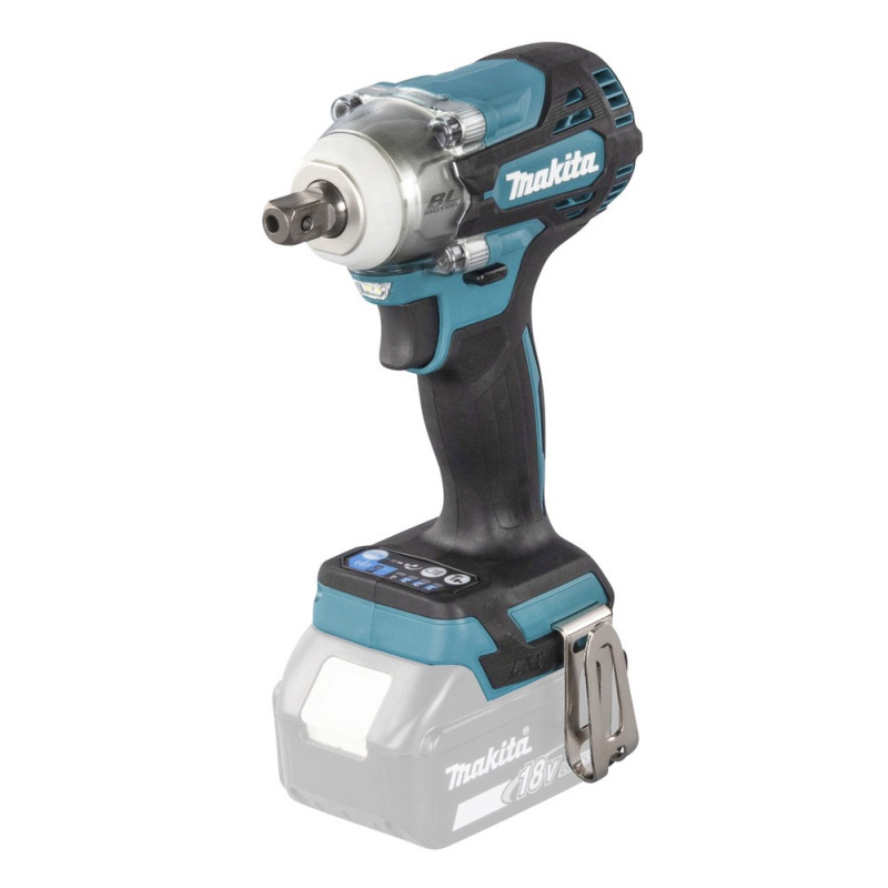 MAKITA Akku-Schlagschrauber 18V (ohne Ladegerät und Akkus), 1/2"-Außenvierkant mit Kugelrastung - DTW301Z