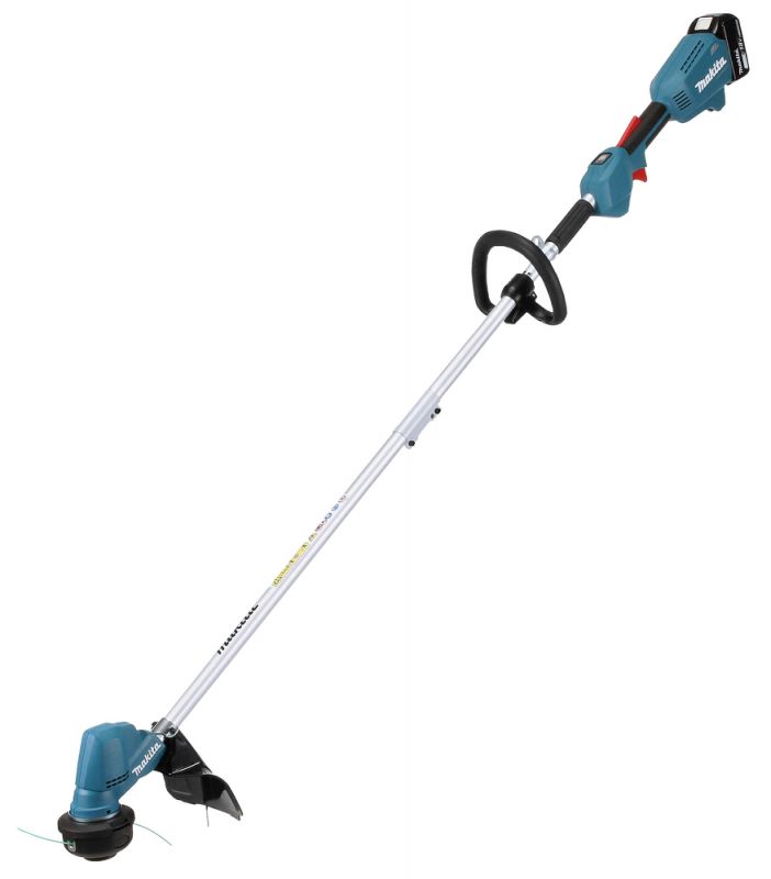 MAKITA Akku-Rasentrimmer 18V inkl. Schnellladegerät DC18RC und Akku BL1850B 5,0 Ah - DUR192LRT1