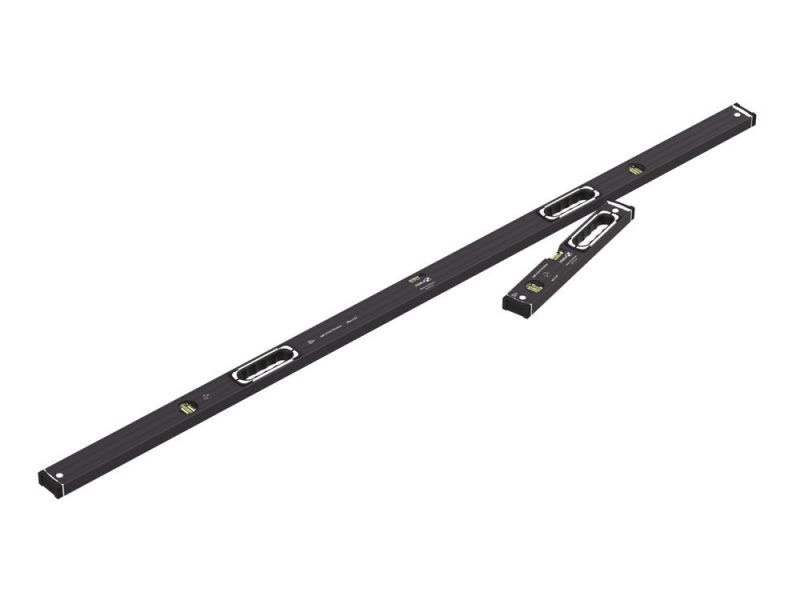 STABILA Wasserwaagen-Set 196-2 Dark Shadow, 2-teilig: 183 cm, 40 cm - 20208