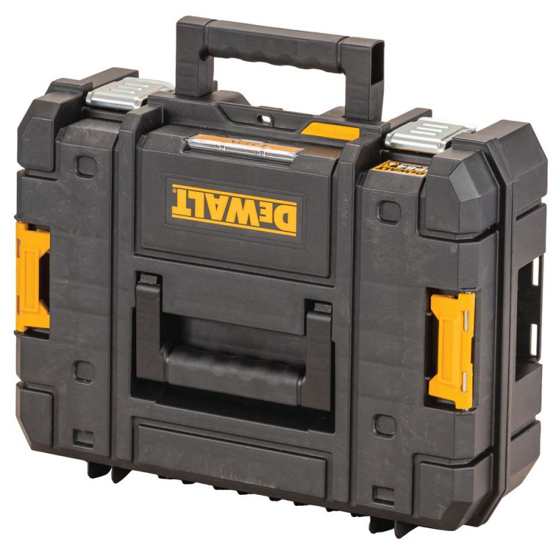 DeWalt TSTAK II Robuste und kompakte Werkzeugbox mit IP54 Schutz und Schaumstoffeinlage (24l Volumen) - DWST83345-1
