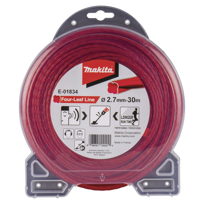 MAKITA Mähfaden Four Leaf 2,7 mm, 30 m (E-01834)