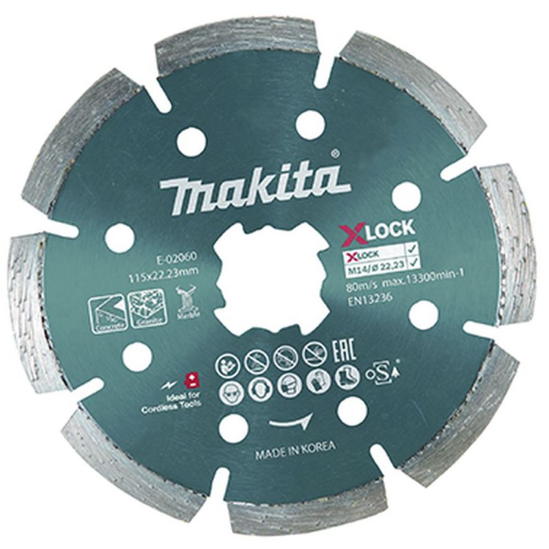MAKITA Diamantsch. 115mm X-Lock Beton (E-02060) günstig bei rubart.de