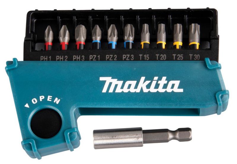MAKITA Jeu d'embouts de torsion 11 pièces - E-03567