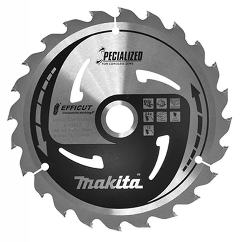 Makita Sägeblatt 165x1,5x20, 24Z EFFICUT - E-12217
