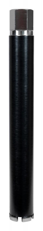 EIBENSTOCK Diamant-Trocken-Bohrkrone -Softschlag- 1¼", Ø 52 mm, 350 mm Nutzlänge, 5Segmente - 36S05200