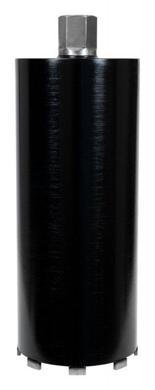 EIBENSTOCK Diamant-Trocken-Bohrkrone -Softschlag- 1¼'', Ø 152 mm, 350 mm Nutzlänge,8 Segmente - 36S15200