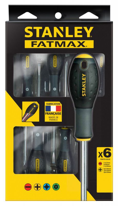 Stanley Schr.dr.-Set FatMax 6-tlg Par./PH - FMHT0-62626
