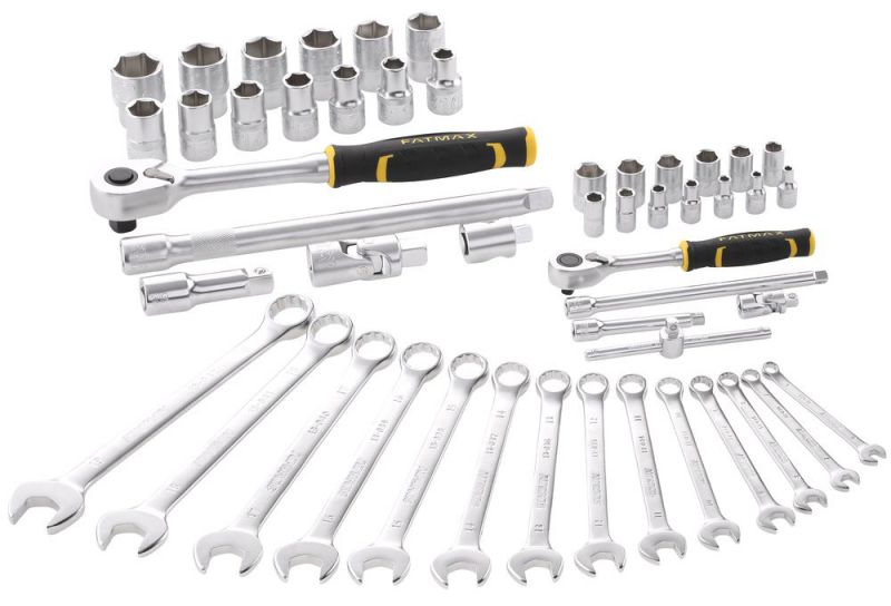 Stanley FATMAX ½“ + ¼“ Kombinationsschlüssel-Set im Koffer, 49-teilig - FMMT82827-1
