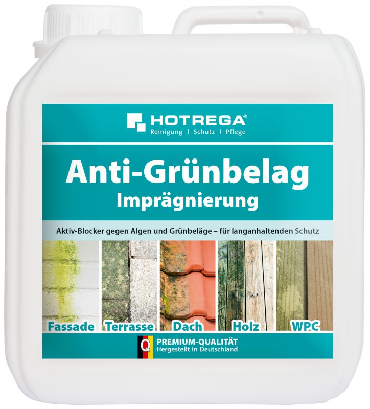 HOTREGA Anti-Grünbelag Imprägnierung 2 Liter Kanister - H110110002