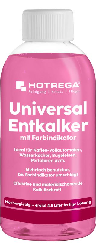 HOTREGA Universalentkalker mit Farbindikator 500 ml Flasche (Konzentrat) - H230037-05