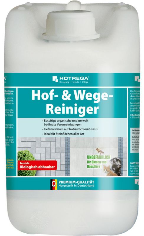 HOTREGA Hof- & Wege-Reiniger 5 Liter Kanister (Konzentrat) - H240240005