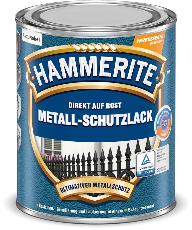 HAMMERITE Struktur-Effekt Silbergrau 750ml - 5087665