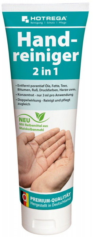HOTREGA Handreiniger 2 in 1 Tube 250 ml