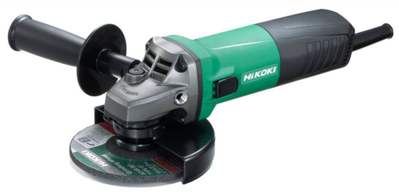 HiKoki Winkelschleifer 125mm (G13SN2 (Karton)) -125mm, 900W, Wiederanlaufschutz (mit Diamantscheibe)- (G13SN2YLZ)