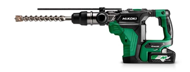 HiKoki 36V Akku-Bohr- & Meißelhammer (Brushless) SDS-Max -36 Volt, 2 x 4,0 Ah - (DH36DMAWAZ)