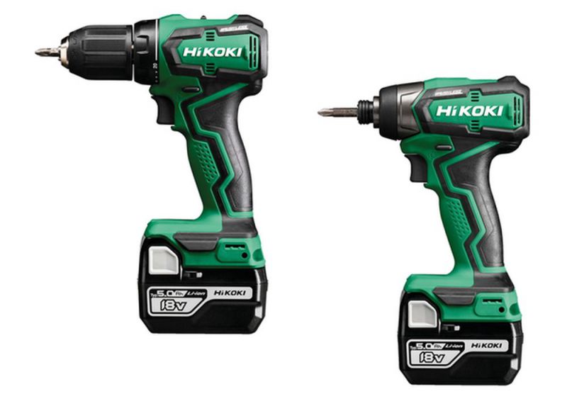 HiKoki 18V Akku-Combo-Kit (DS18DD + WH18DD) -2 x 5,0 Ah- (KC18DDWAZ)