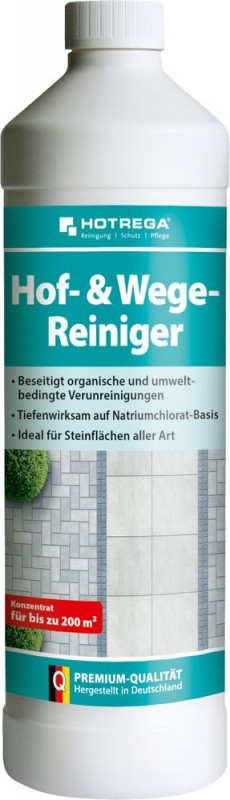 HOTREGA Hof- & Wege-Reiniger 1 Liter (Konzentrat)