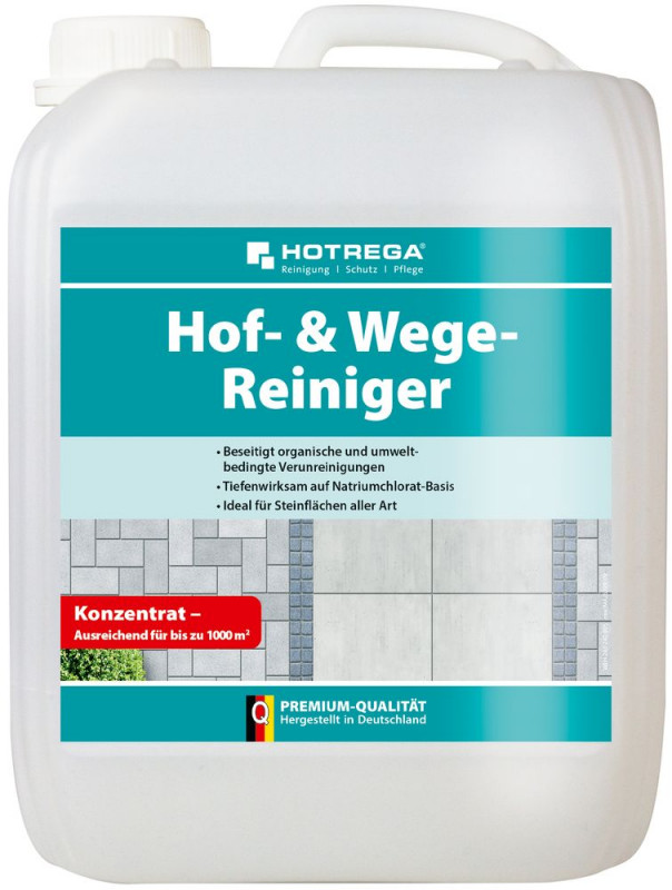 HOTREGA Hof- & Wege-Reiniger 5 Liter Kanister (Konzentrat) - H240240005