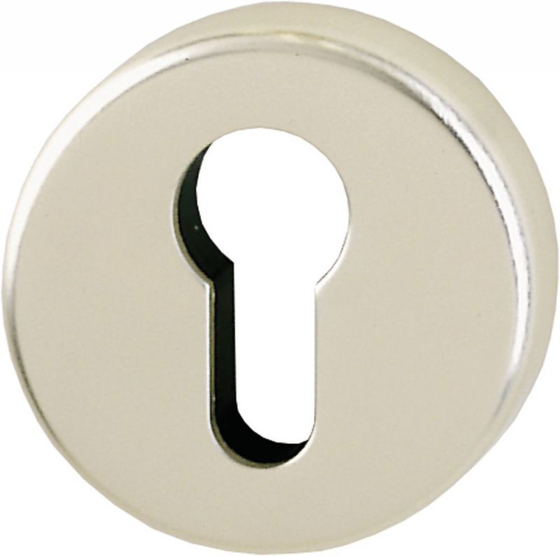 HOPPE paire de rosaces à clé en aluminium pour portes intérieures F2/PZ/37-42 - 11540102