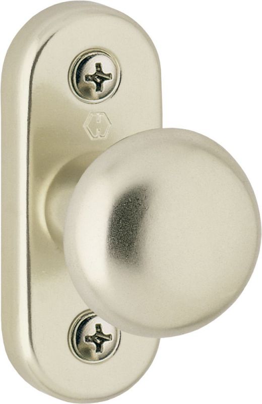 HOPPE Rosace bouton aluminium pour porte-fenêtre HG/F2/FEST - 11539343
