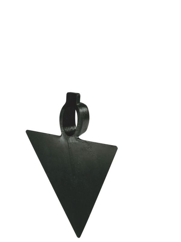 IDEAL Grattoir pointu, forgé, œil ovale, noir - 30401250