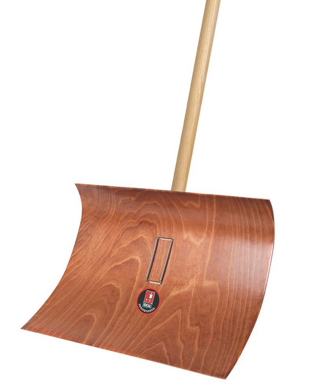 IDEAL Chasse-neige 350x550 a. Bois compressé avec manche en bois dur