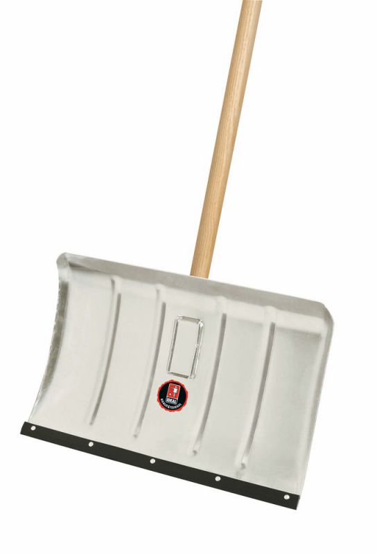 IDEAL Chasse-neige 350x450 manche bois dur métal léger Flüs-Kante