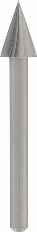 DREMEL Hochgeschwindigkeits-Fräsmesser 6,4 mm, größter dreieckiger Kopf 26150125JA