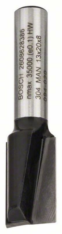 Bosch Nutfräser Standard for Wood, 8 mm, D1 13 mm, L 20 mm, G 51 mm 2608628386
