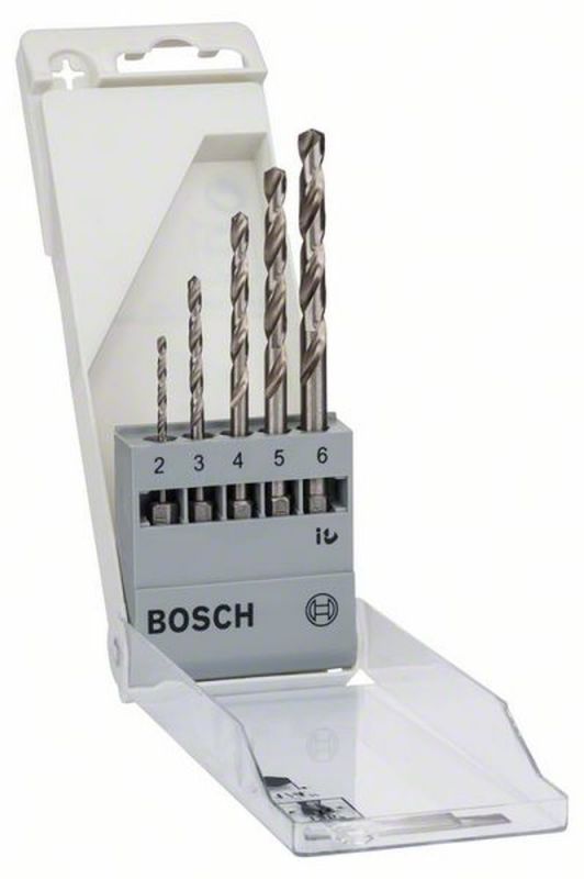 Bosch 5tlg. Metallbohrer-Set HSS-G, DIN 338 2608595517
