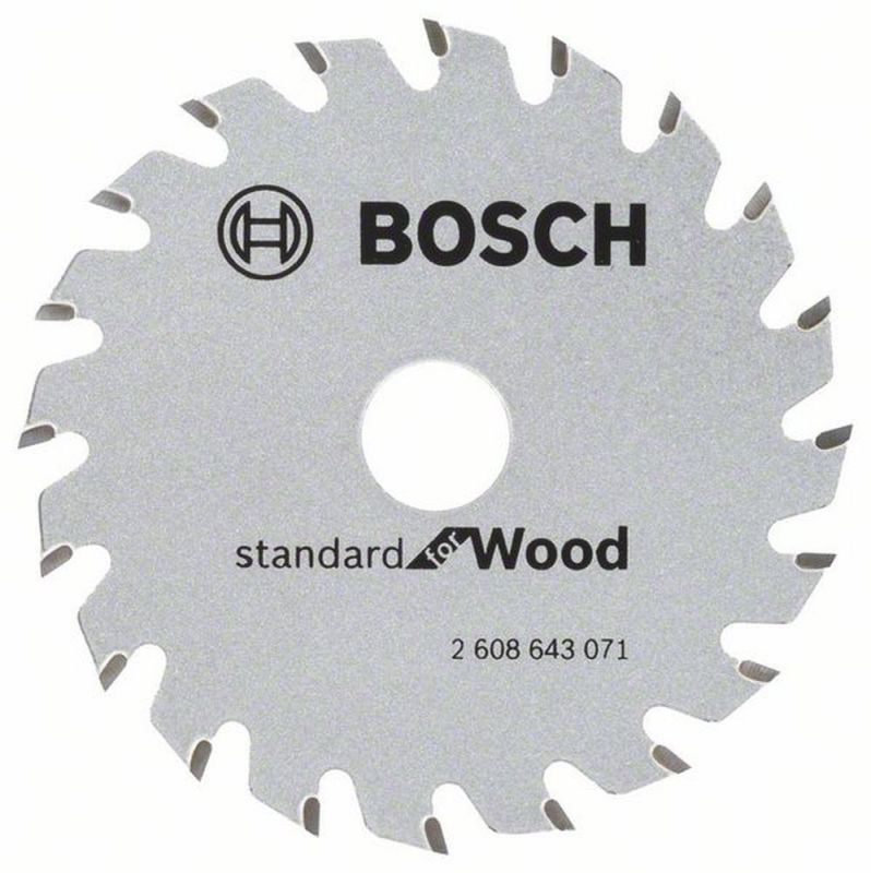 Bosch Kreissägeblatt Optiline Wood für Handkreissägen, 85 x 15 x 1,1 mm, 20 2608643071