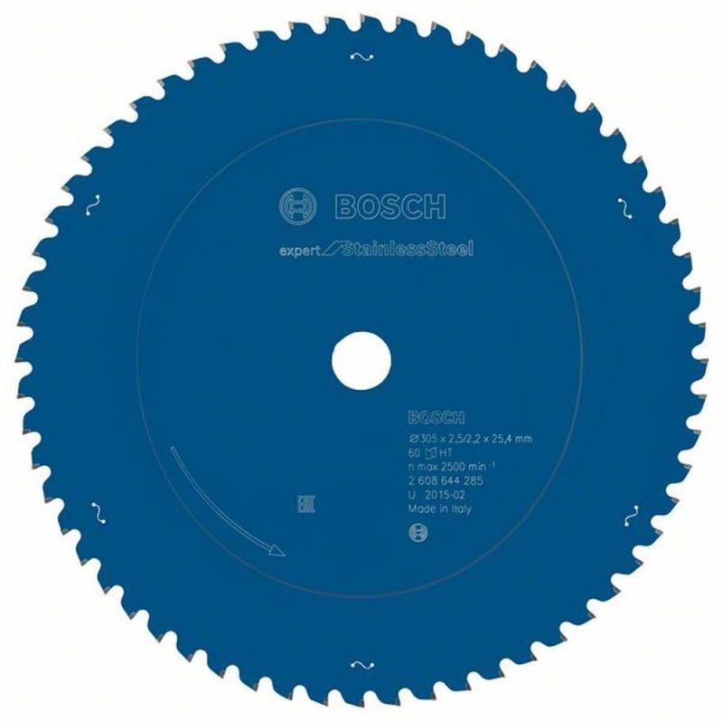 Bosch Lame de scie circulaire Expert for Stainless Steel 305 x 25,4 x 2,5/2,2 x 60