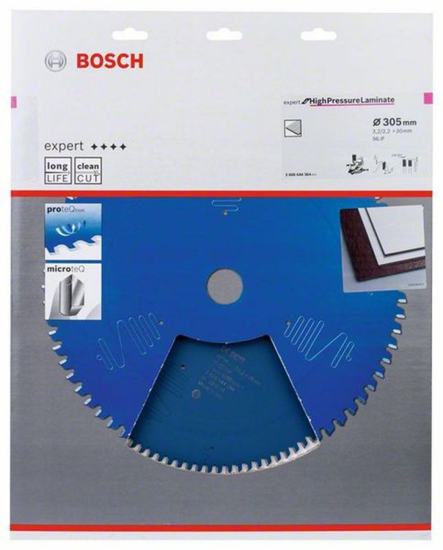 Bosch Kreissägeblatt Expert for High Pressure Laminate, 305 x 30 x 