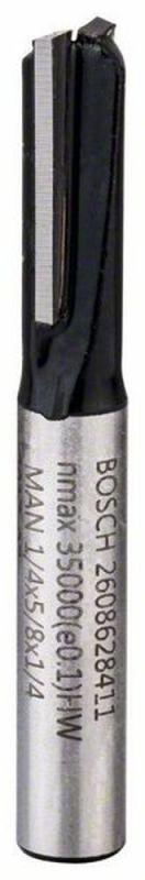 Bosch Nutfräser, 1/4", D1 6,35 mm, L 15,7 mm, G 48 mm 2608628411