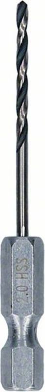 Bosch HSS-Spiralbohrer PointTeQ mit Sechskantschaft 10-teiliges Set 2 x 24 x 60 mm 2608577540