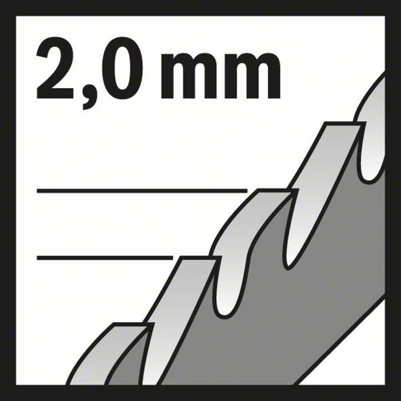 Bosch 2608636702 Stichsägeblatt T 121 BF,Speed for Metal,5er-Pack,Bleche