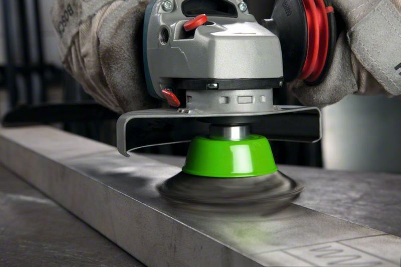 Bosch Topfbürste, Edelstahl, gewellter Draht, 100 mm, 0,3 mm, 8500 