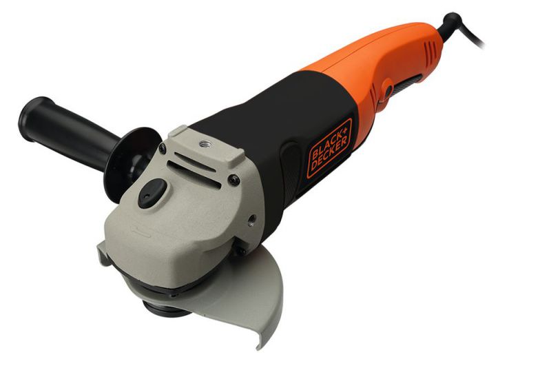 Black + Decker 1200W 125mm Einhand-Winkelschleifer, Koffer - KG1202K-QS