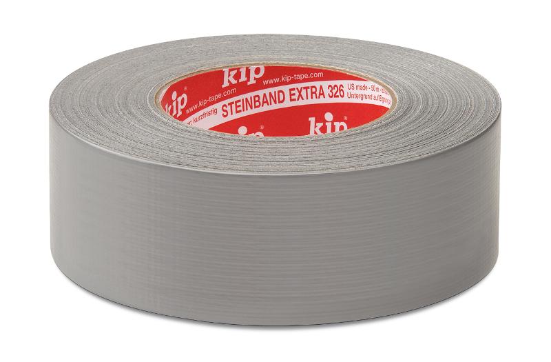 KIP 326 Steinband Extra – silber 48mm x 50m (24 Rollen) - 326-48