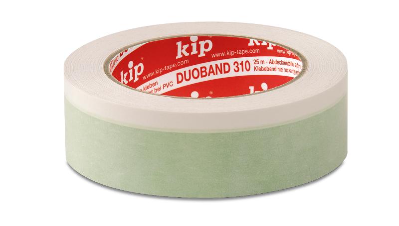 KIP 310 Duoband - grün/weiß 25mm x 25m (48 Rollen) - 310-25