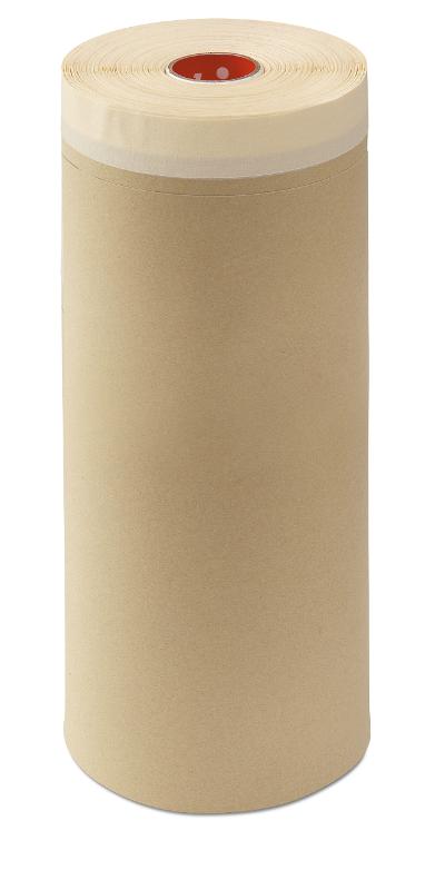 KIP 334 Papier-Masker, Natronpapier mit Feinkrepp-Klebeband 300mm x 25m (15 Rollen) - 334-30
