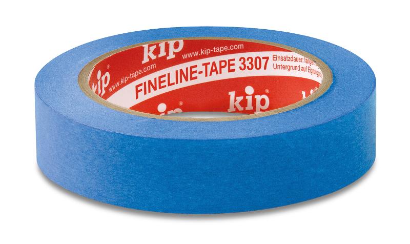 KIP 3307 WASHI-TEC® LASUR - blau  36mm x 50m (24 Rollen) - 3307-36