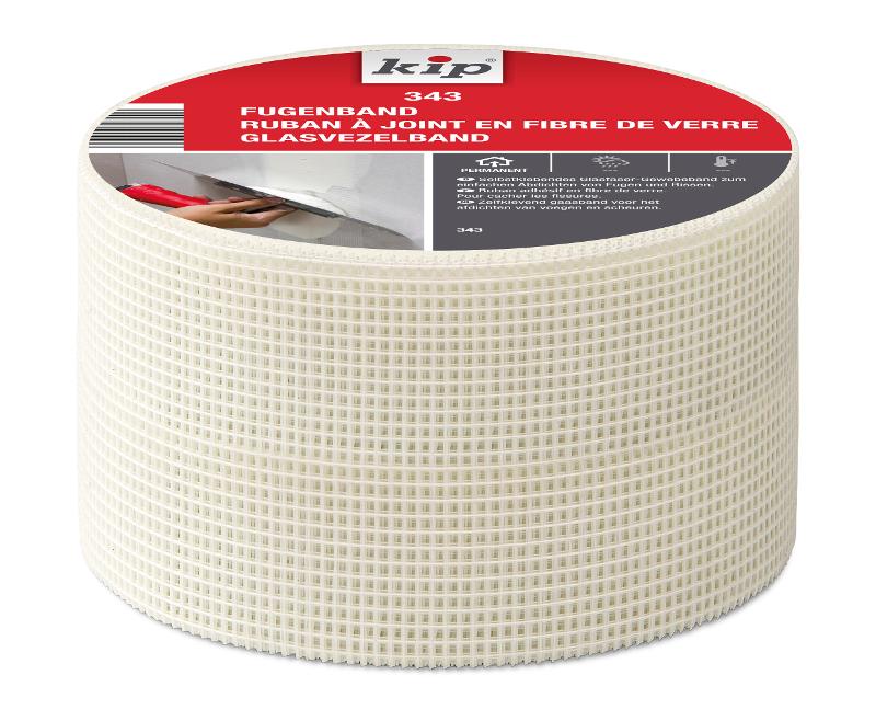KIP 343 Fugenband - weiß 96mm x 90m (12 Rollen) - 343-01