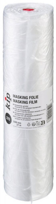 KIP 378 Masking Folie 3300mm x 27m (12 Rollen) - 378-33