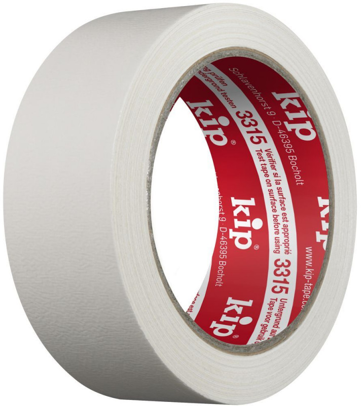 KIP 3315 Verputzerband - weiß 38mm x 33m (48 Rollen) - 3315-38