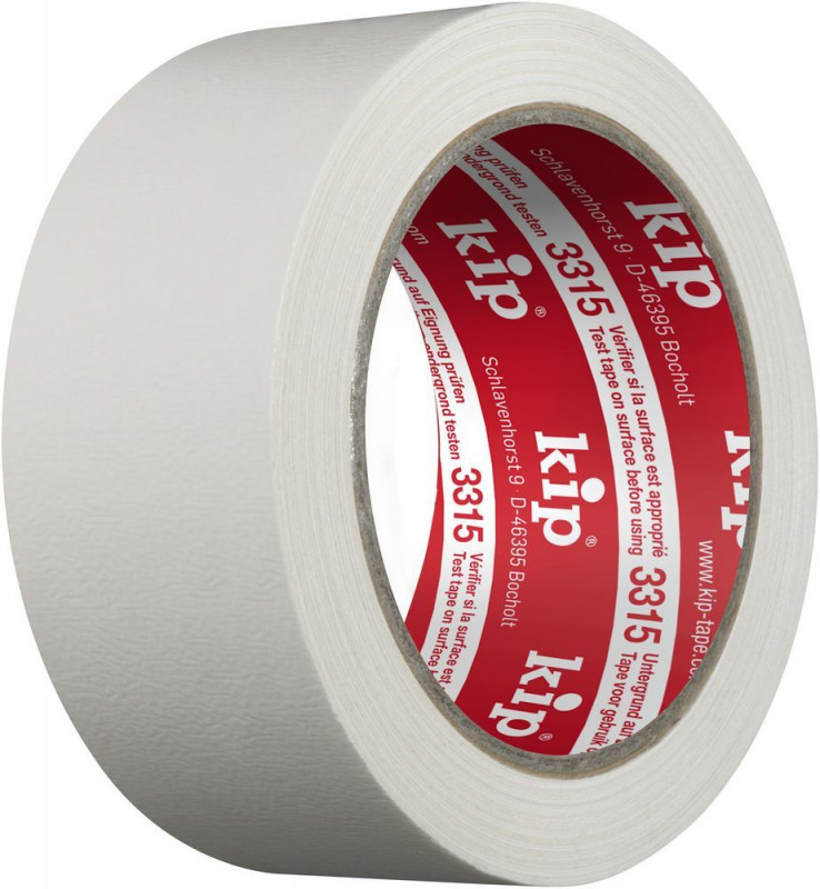 KIP 3315 Verputzerband - weiß 48mm x 33m (36 Rollen) - 3315-45